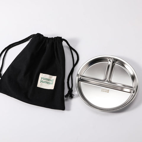 Julegavesett til barn – Tallerkener, kopper & matboks i rustfritt stål