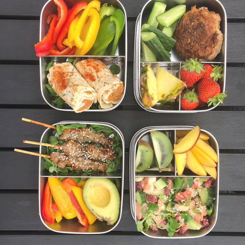 Yummii Yummii Bento Medium+ 3 Bento Medium + Stainless Steel 18/8