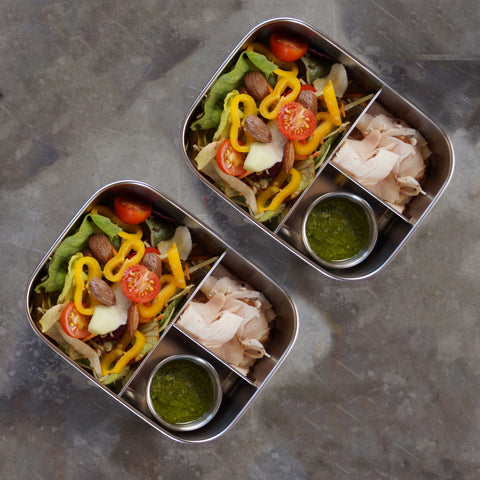 Yummii Yummii Bento Medium+ 3 Bento Medium + Stainless Steel 18/8