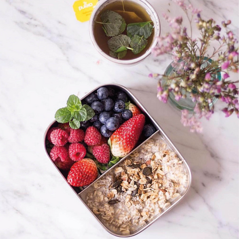 Yummii Yummii Bento Medium+ 2 Bento Medium + Stainless Steel 18/8