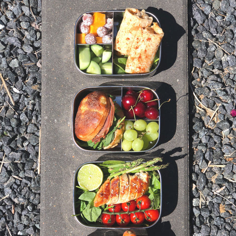 Yummii Yummii Bento Medium+ 3 Bento Medium + Stainless Steel 18/8