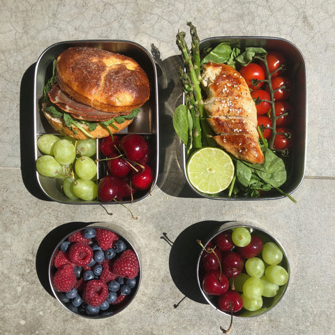 Yummii Yummii Bento Medium+ 3 Bento Medium + Stainless Steel 18/8