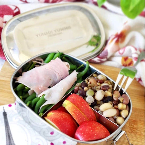 Yummii Yummii Bento Small 3 Bento Small Stainless Steel 18/8