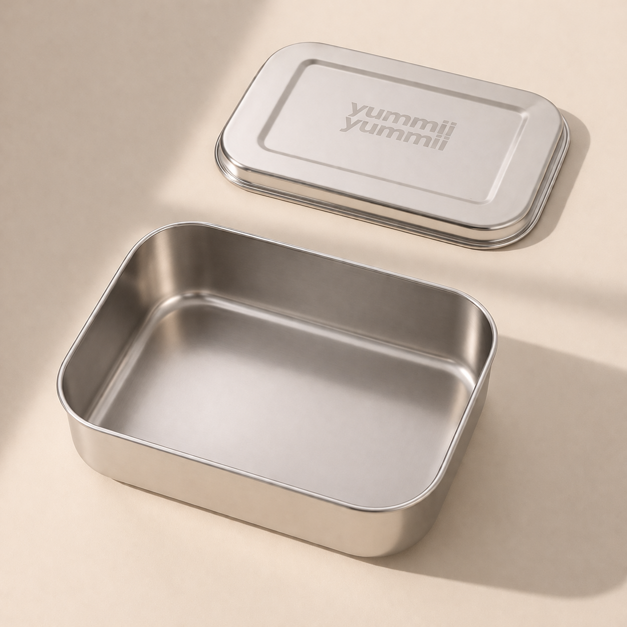 Bento Large 1 madkasse - kemifri madkasse i rustfrit stål - Yummii Yummii