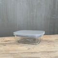 Yummii Yummii Glasbeholder Pinecone Small - kemifri glasbeholder i glas med låg, design: Pinecone