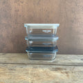 Yummii Yummii Glasbeholder Sea Shell Small - kemifri glasbeholder i glas med låg, design: Sea Shell