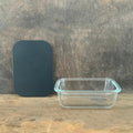 Yummii Yummii Glasbeholder Stone Small - kemifri glasbeholder i glas med låg, design: Stone